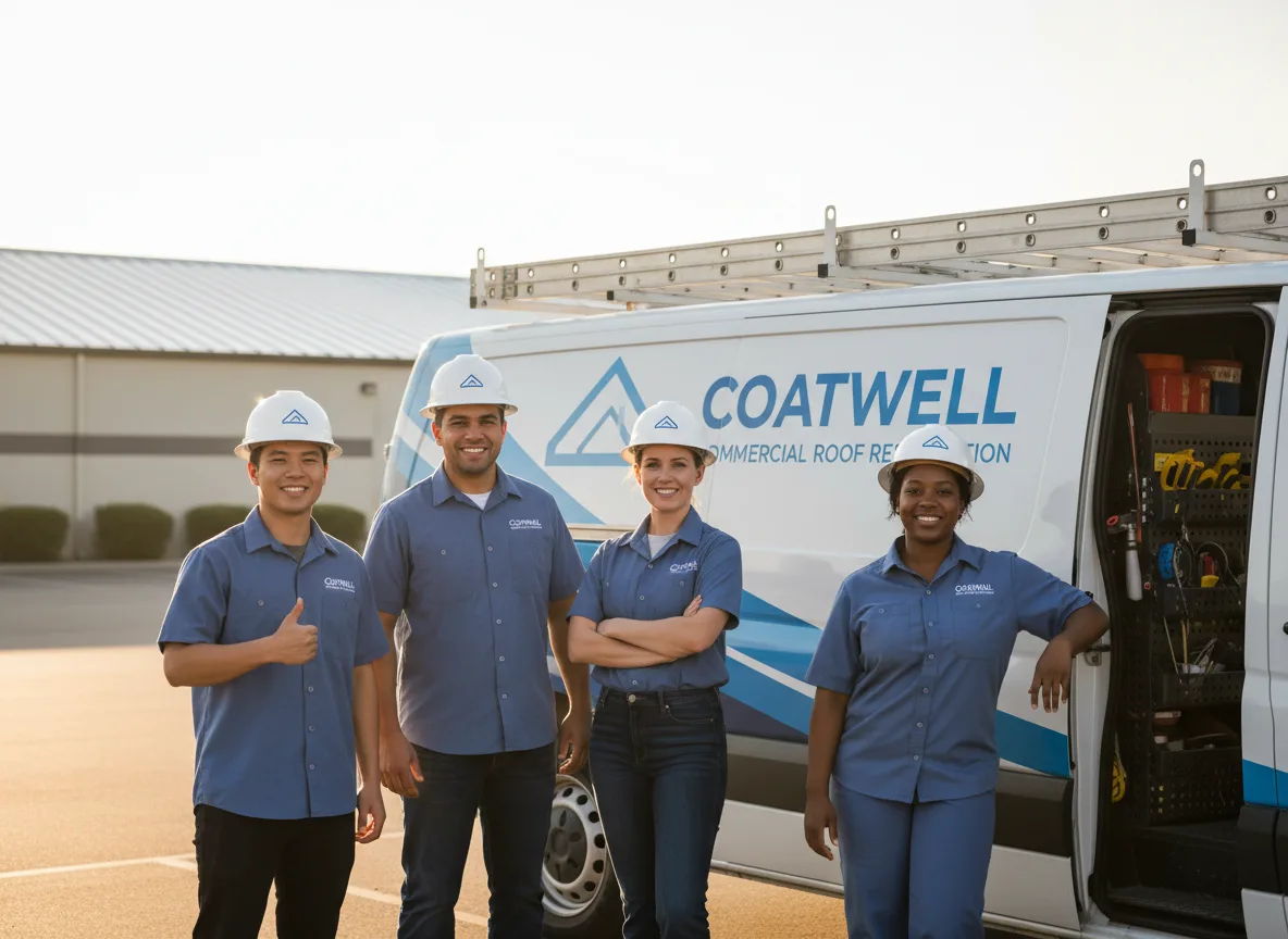 Commercial roof coating company in Powersville, MO